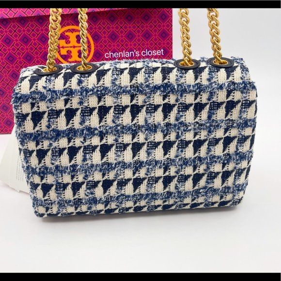 ✨NeW! Tory Burch Kira Tweeted Small Shoulder Bag - Picture 9 of 17